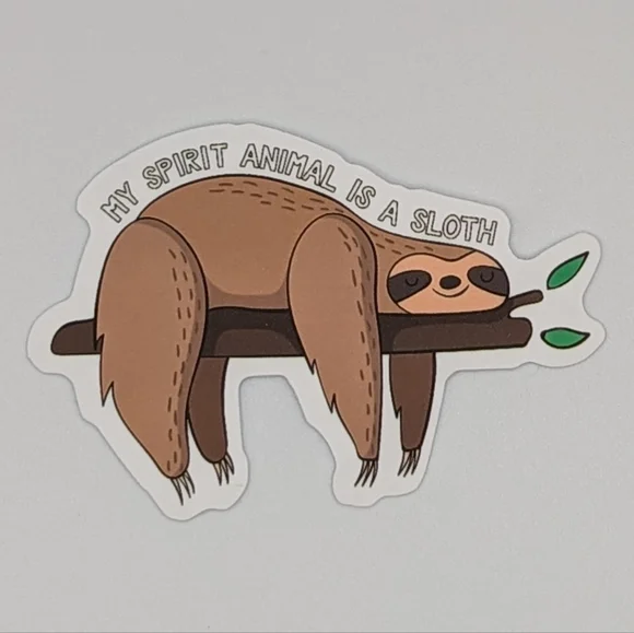 Sloth Sticker - Picture 1 of 2